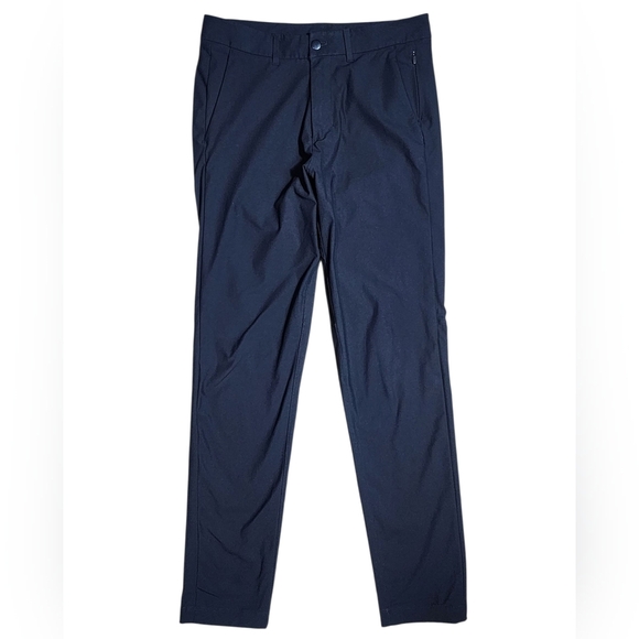 Lululemon Commission Slim Fit Pant Mens Size 30 Black - Picture 1 of 11